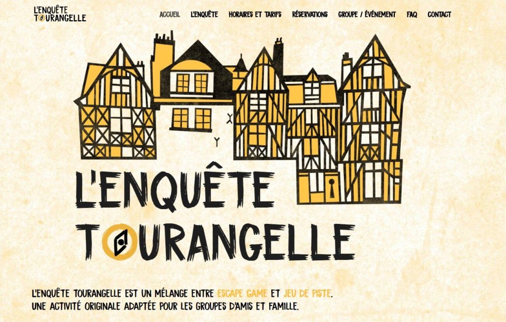 Création du site de L&rsquo;Enquête Tourangelle