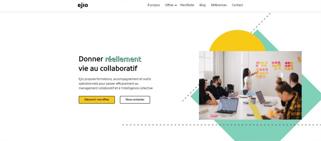 Refonte du site Ejio.net