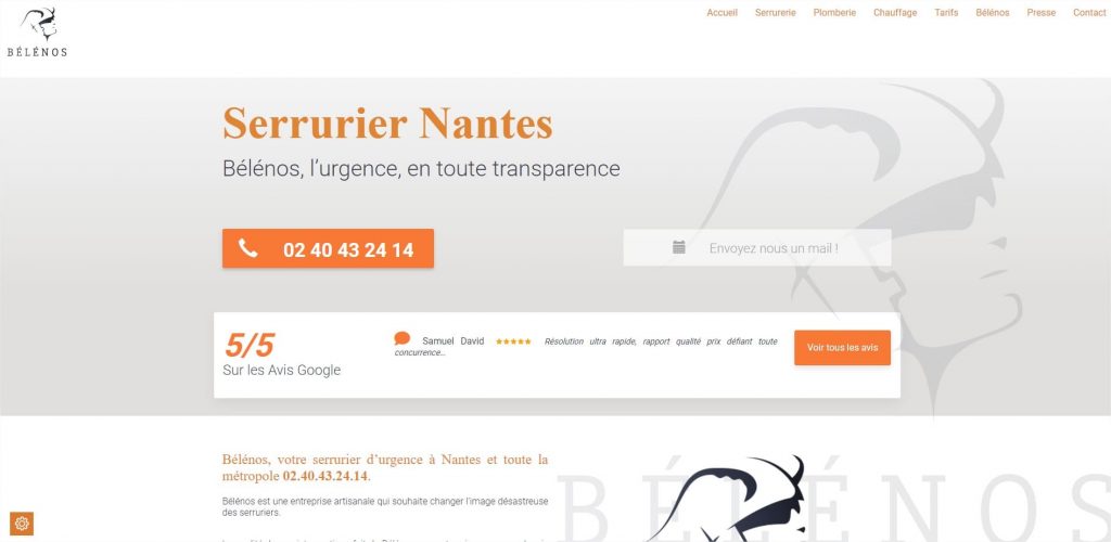 Refonte du site belenos.services