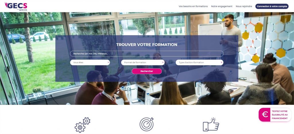 Création du site formations.a-amcos.fr