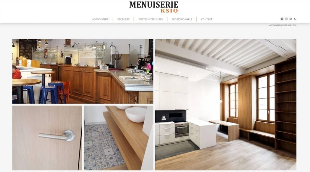 Refonte du site Menuiserieksio.com