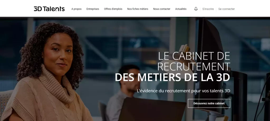 Création du site de 3D Talents