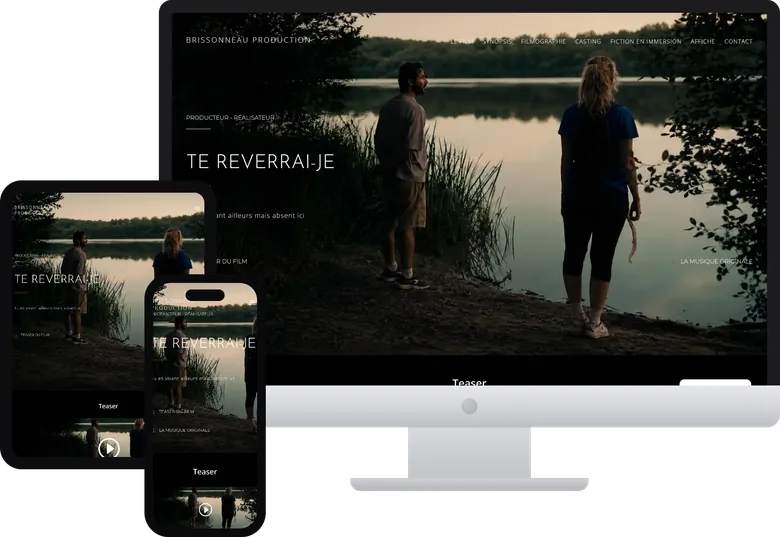 Création du site Te-Reverrai-je